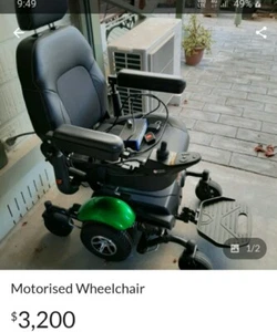 Electric Wheelchair - Shoprider Model - Picture 1 of 2