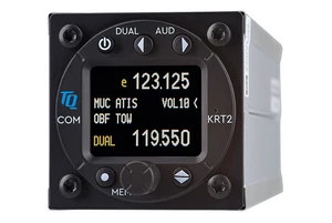 Radiotelefon TQ KRT2-S (dawniej. Dittel), siatka 8,33 kHz, energooszczędne radio lotnicze KRT - Zdjęcie 1 z 7