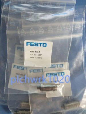 1 PCS NEW IN BOX FESTO KD2-M5-A 4087 Quick Connect Socket - Image 1 of 3