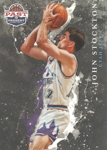 2011-12 Panini Past & Present Basketball Raining 3's #20 John Stockton