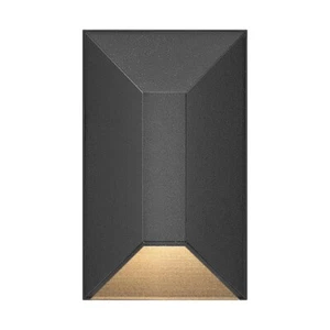 Hinkley Lighting Nuvi 1 Light 2" Rectangular Deck Sconce, Black - 15223BK - Picture 1 of 1