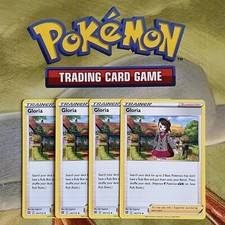 Gloria 141/172 Supporter Trainer Playset (4x) Brilliant Stars Pokémon TCG Card