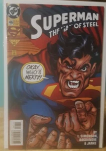 Superman The Man of Steel #46 DC Comics NM-MT Boarded & Bagged  - Picture 1 of 3