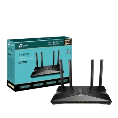 Tp-link AX3000 Wifi 6 Router 802.11ax Archer Ax50 Internet Router - New Open Box - Image 1 of 4