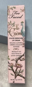 Too Faced La Creme Color Drenched Lip Cream Razzle Dazzle Rose 3g New Sealed - Picture 1 of 6