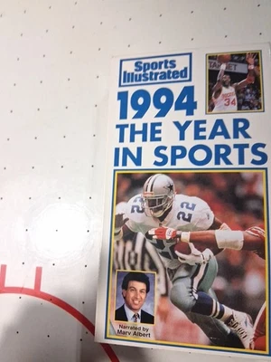 Sports Illustrated 1994 The Year in Sports VHS Emmitt Smith Vintage Collectible  - Image 1 of 4