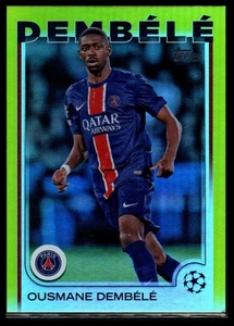 2024-25 Topps UEFA Club #109 Ousmane Dembélé Yellow Foilboard #/175 - Picture 1 of 2