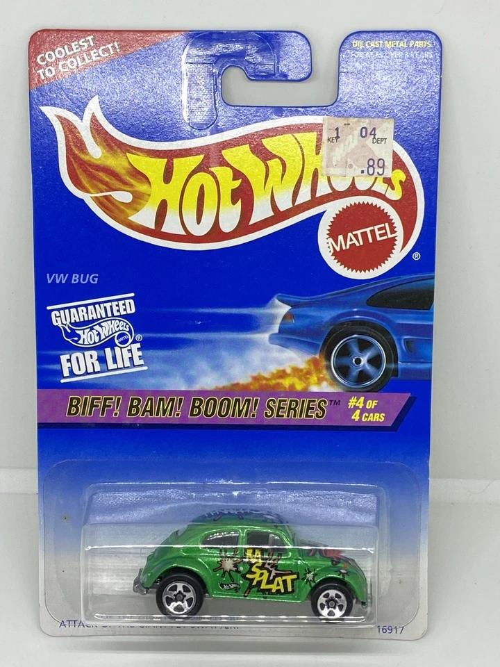 ¡Nuevo! Hot Wheels - VW Bug - ¡Biff! Bam! Boom! Serie #4/4 - Coleccionista #543 - #16917 Foto 1 de 1