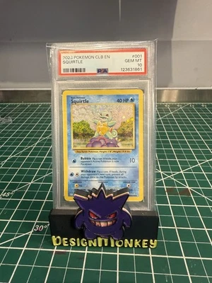 2023 Pokemon CLB EN #001 SQUIRTLE PSA 10 - Image 1 of 2