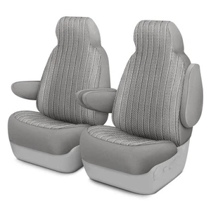 For Buick Rendezvous 04-07 Dash Designs Allure 2nd Row Silver Custom Seat Cover - Picture 1 of 4