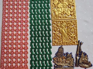 Wachsmotive-Bordüren-Weihnachten-Winter-Verzierwachs-Wachsornamente-Kerzenkunst - Bild 1 von 3