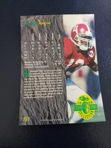 George Teague Alabama Rookie 1993 Classic Games BLANK FRONT ERROR - Bild 1 von 2
