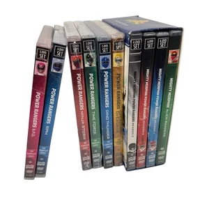 Huge Power Rangers DVD Lot w/ MMPR Full Series, Time Force, Ninja Storm & More - Picture 1 of 7