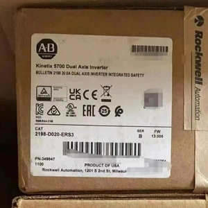 New Factory Sealed AB 2198-D020-ERS3 SER B Dual Axis Inverte Allen-Bradley - Picture 1 of 1