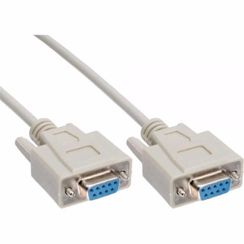 Astrotek AT-DB9NULL-FF-3 3m Serial RS232 Null Modem Cable DB9 Female to Fema WP.