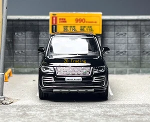 ZD Masdi 1:64 2020 Black Range Rover SUV ORV Sports Model Diecast Metal Car BN - Picture 1 of 8
