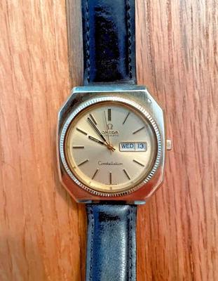 Único Reloj OMEGA Constellation Octagonal Automático Día/Fecha en Excelente Forma Foto 1 de 3