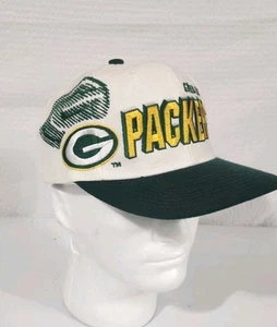 Vintage 1990’s Sports Specialties Green Bay Packers Shadow Snapback Cap - Picture 1 of 14