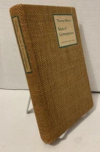 1949 “Seeds of Contemplation” Thomas Merton Essays 1st Edition, Burlap Boards - Foto 1 di 14