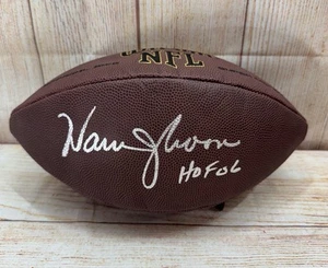 Warren Moon Signed NFL Wilson Football Steiner Holo - Picture 1 of 5