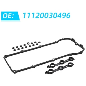 11120030496 Valve Cover Gasket Set For 2003 2004 2005 BMW 325i M54 Eng.; E46 - Picture 1 of 4