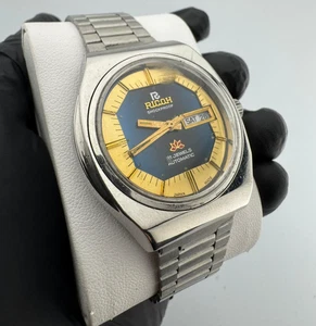Reloj Pulsera Ricoh Vintage Automático Día/Fecha 21 Joyas Hecho en Japón Para Hombre - Imagen 1 de 8