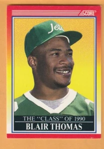 Blair Thomas New York Jets 1990 Score #608 Penn State Nittany Lions - Foto 1 di 2