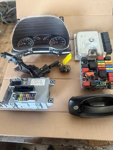 2013 FIAT DOBLO 1.3 DIESEL MULTIJET COMPLETE ECU KIT ENGINE CODE 263A2.000 - Picture 1 of 15