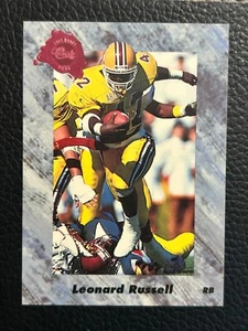 1991 Classic Four Sport Leonard Russell COR Patriots #114 NM/MT - Picture 1 of 2