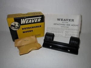 1 Inch Weaver Detachable Side Mount Vintage - Picture 1 of 1