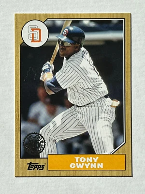 Tony Gwynn 2022 Topps ‘87 T87-57 Padres - Image 1 of 2