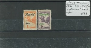 Hungary 1931 SG.529-30 M/M - Picture 1 of 1