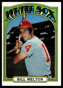 1972 Topps #183 Bill Melton Chicago White Sox EX-EXMINT SET BREAK!