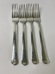 4 Dinner Forks Cuisinart Richfield 18/10 Stainless Steel Flatware China - Picture 1 of 5