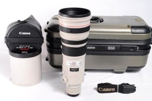 [ MINT ] Canon EF 500mm f/4 L IS USM telephoto Lens from Japan w/ Carry Case