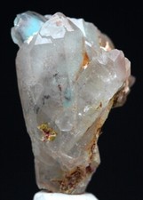 RARE AJOITE QUARTZ Crystal Cluster Mineral Specimen MESINA COPPER MINE S. AFRICA