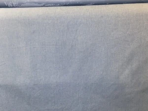 Light Blue Chambray Fabric Drapery/Light Upholstery  - Picture 1 of 2