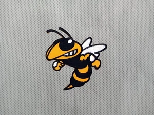 SIZE 2.5"x3.0" VESPA BEE HORNET PATCH IRON On OR SEW EMBROIDERED ON SHIRT HAT - Picture 1 of 3