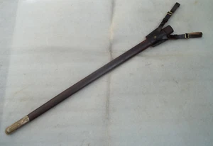 Vintage British Military Sword Scabbard - Foto 1 di 13