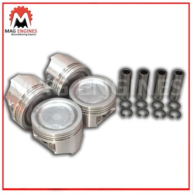 JUEGO DE PISTONES Y ANILLOS SUZUKI J20A PARA GRAND VITARA AERIO SX4 2.0 LTR 98-05 Foto 1 de 4