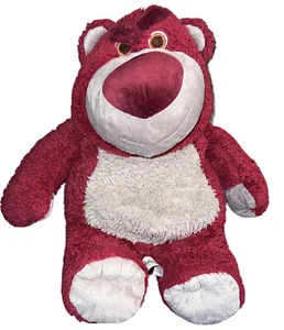 Disney Store Lotso Huggin Bear Plush 15" Strawberry Scent Toy Story 3 Stuffed - Picture 1 of 11
