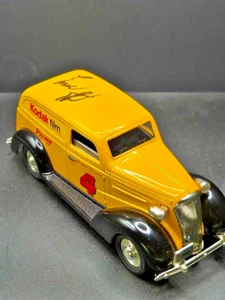 Ernie Irvan Signed 1:25 Scale 1937 Chevy Sedan Delivery Coin Bank Diecast NICE! - Picture 1 of 12