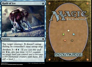 Magic the Gathering -MTG-Rush of Ice Foil - Picture 1 of 1