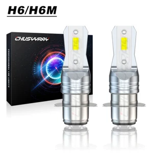 H6M LED Headlights Bulb new For Honda Rancher 400 TRX400FA 4x4 AT 2004-2007 - Picture 1 of 13