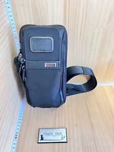 TUMI Alpha 3 Black Compact Sling Durable High Quality Travel & Business outlet