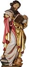 Statue von San Matteo CM 30 Geschnitzt IN Holz Der IN Grden Anstand Hand