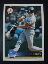 Wade Boggs - New York Yankees - 1996 Topps Baseball Card #323