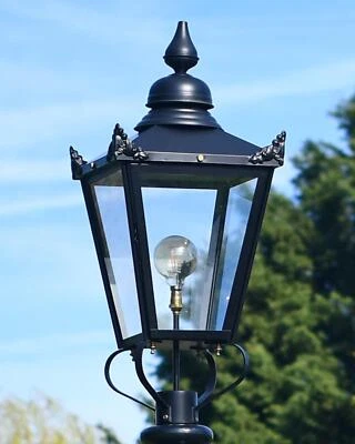 Large Black Victorian Lantern - 90 cm - Image 1 of 2