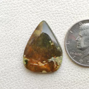 Natural chrome chalcedony cabochon chalcedony loose gemstone for jewelry R12886 - Picture 1 of 5