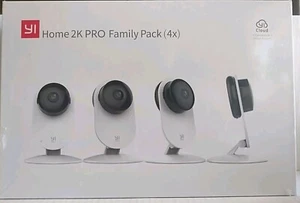 YI 2MP 1080p Full HD Wireless IP Security Camera - White - 4 Pieces - Picture 1 of 5